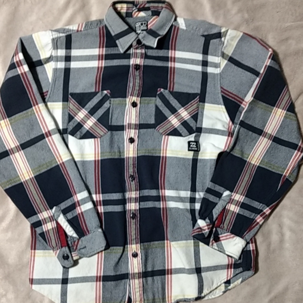 Billabong flannel heavy fabric Sz XXL SIK!!